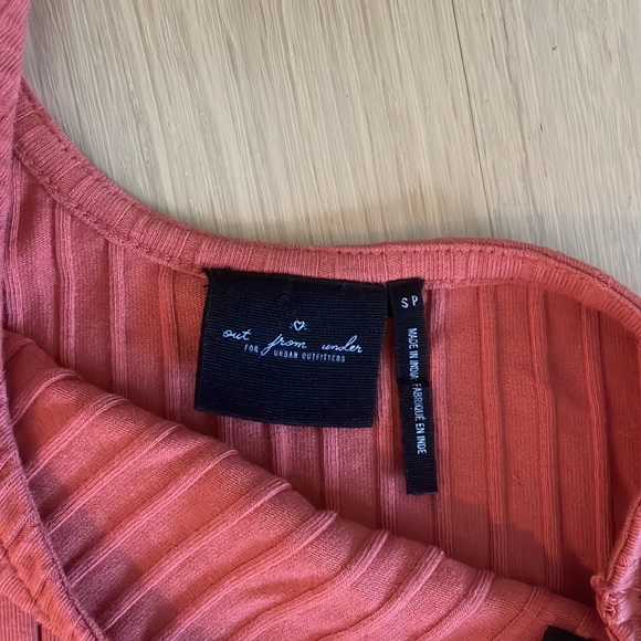 Ribbed Out From Under one-shoulder crop top - Picture 2 of 3